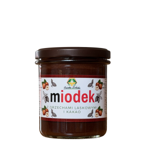 MIÓD z orzechami laskowymi i kakao
