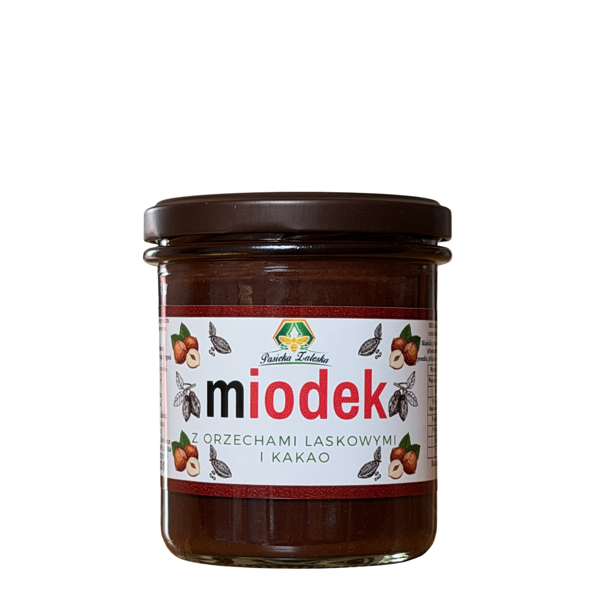 MIÓD z orzechami laskowymi i kakao